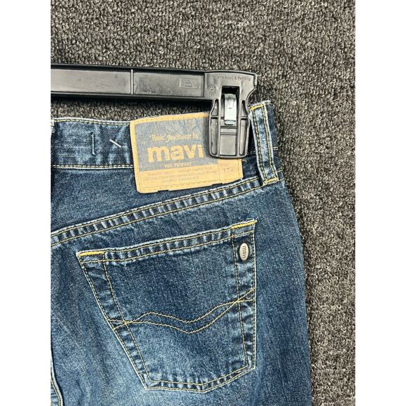MAVI Kate Style 174 25x30 Bootcut Denim Jeans Womens  Button Fly Low Rise Blue - Picture 5 of 13